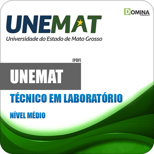 Apostila UNEMAT MG 2018 Técnico em Laboratório