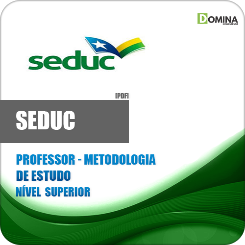 Apostila SEDUC AM 2018 Professor Metodologia Estudo