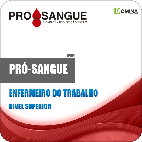 Apostila Pró-Sangue Hemocentro 2018 Enfermeiro do Trabalho