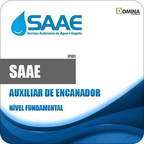 Apostila SAAE Manacapuru AM 2018 Auxiliar de Encanador