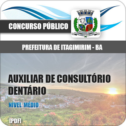 Apostila Itagimirim BA 2018 Aux Consultório Dentário