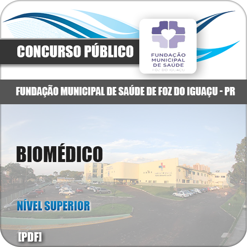 Apostila Foz do Iguaçu PR 2018 Biomédico