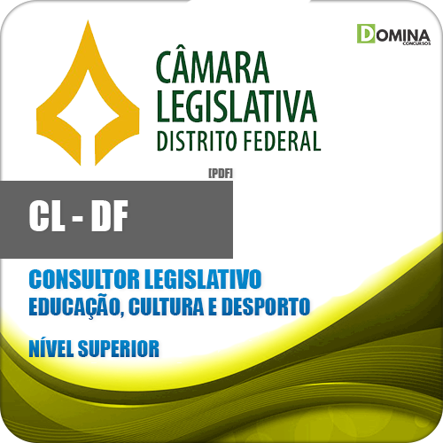 Apostila CL DF 2018 Consult Legisla Educação Cultura Desporto