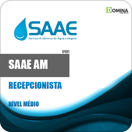 Apostila SAAE AM 2018 Recepcionista