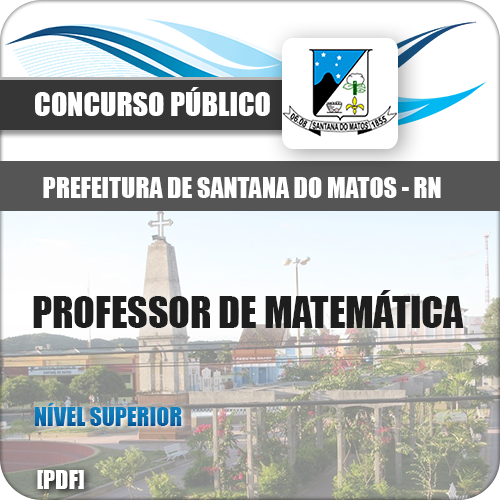 Apostila Santana do Matos RN 2018 Prof Matemática