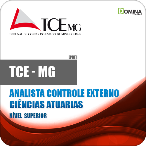 Apostila TCE MG 2018 Analista Externo Ciências Atuarias