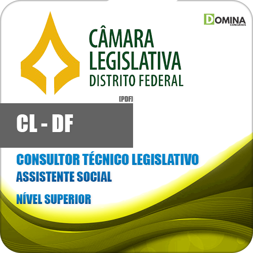 Apostila CL DF 2018 Consult Tec Legisla Assistente Social