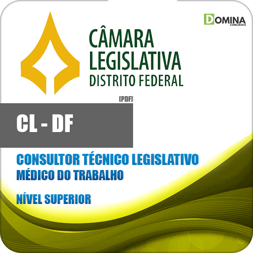 Apostila CL DF 2018 Consult Tec Legisla Médico Trabalho