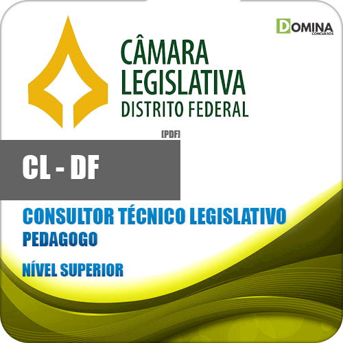 Apostila CL DF 2018 Consult Tec Legisla Pedagogo