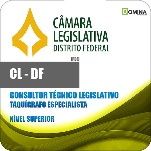 Apostila CL DF 2018 Consult Tec Legisla Taquígrafo