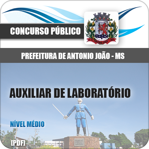 Concurso Pref Antônio João MS 2018 Auxiliar de Laboratório