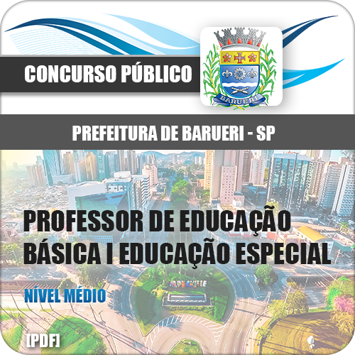 Apostila Pref Barueri SP 2018 Prof de Ed Especial