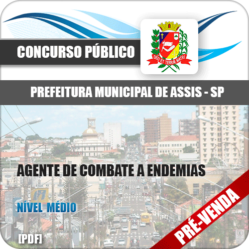 Apostila Pref Assis SP 2018 Agente de Combate a Endemias