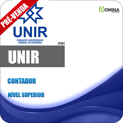 Apostila UNIR 2018 Contador