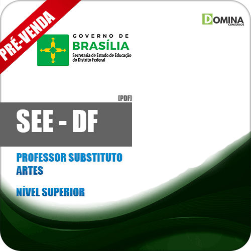 Apostila SEE DF 2018 Professor Substituto Artes