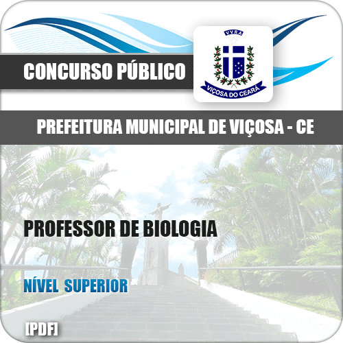 Pref Viçosa CE 2018 Professor de Biologia