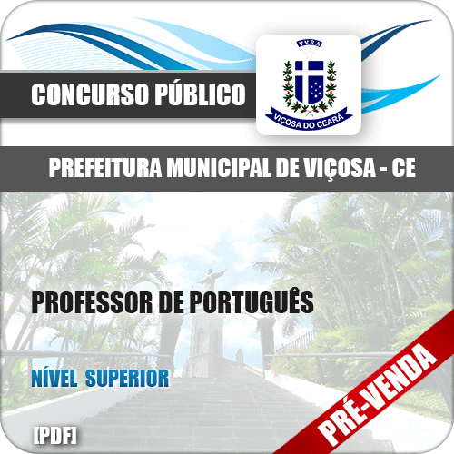 Apostila Pref Viçosa CE 2018 Professor de Português