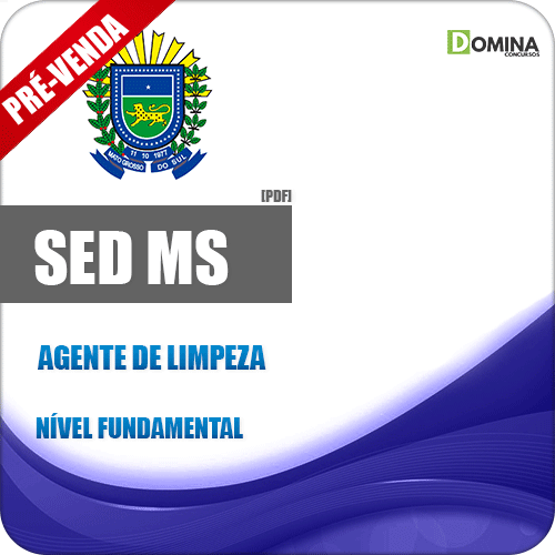 Apostila SED MS 2018 Agente de Limpeza