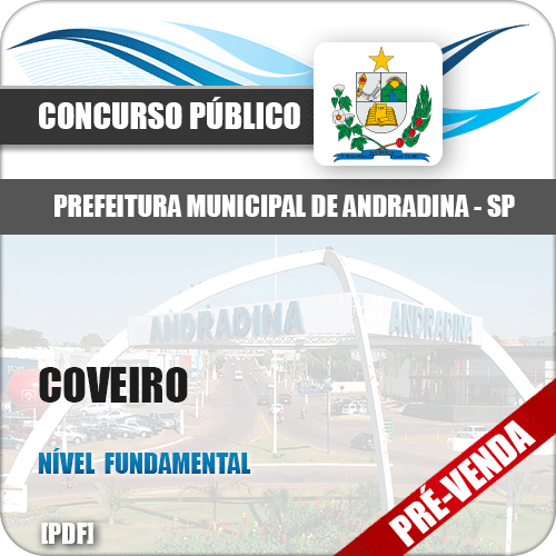 Apostila Pref Andradina SP 2018 Coveiro