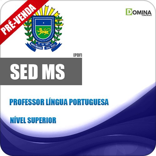 Apostila SED MS 2018 Professor de Língua Portuguesa