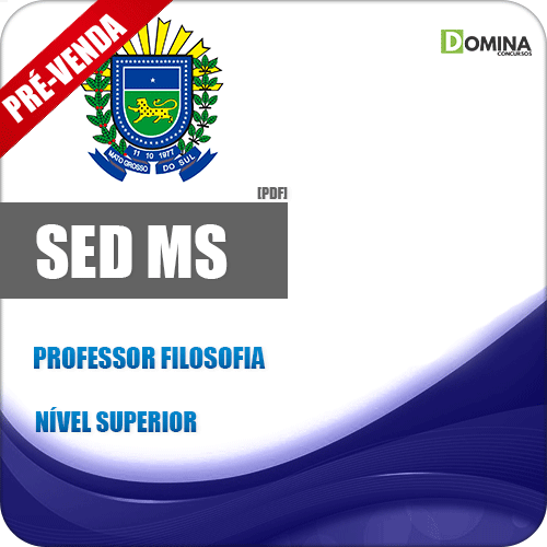 Apostila SED MS 2018 Professor de Filosofia