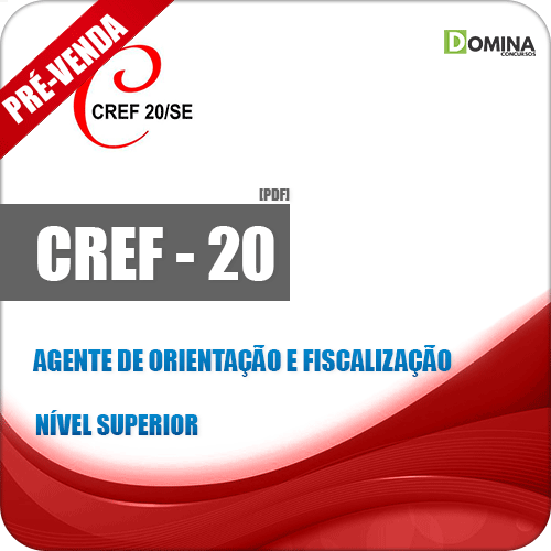 Apostila CREF 20 SE 2018 Agente de Orientação e Fiscalização