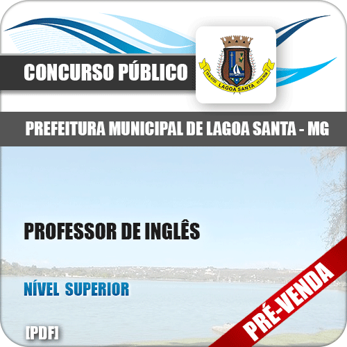 Apostila Pref Lagoa Santa MG 2018 Professor Inglês