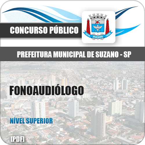 Apostila Concurso Prefeitura Suzano SP 2019 Fonoaudiólogo