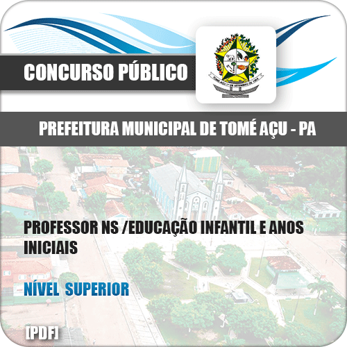 Apostila Pref Tomé-Açu PA 2019 Professor NS Anos Iniciais