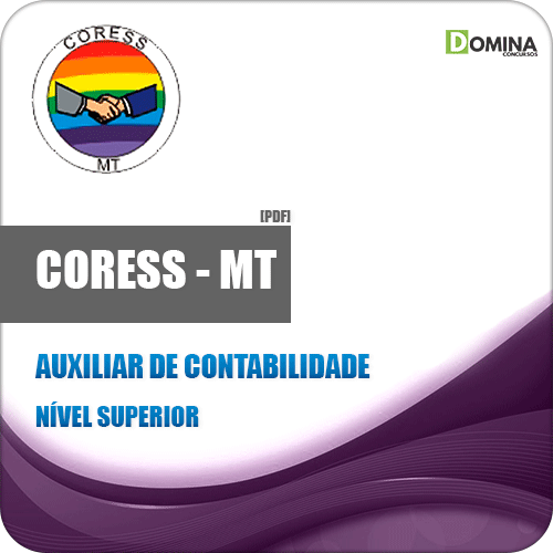 Apostila CORESS MT 2019 Auxiliar de Contabilidade