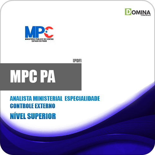 Apostila MPC PA 2019 Analista Ministerial Controle Externo