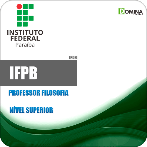 Apostila Concurso IFPB 2019 Professor de Filosofia