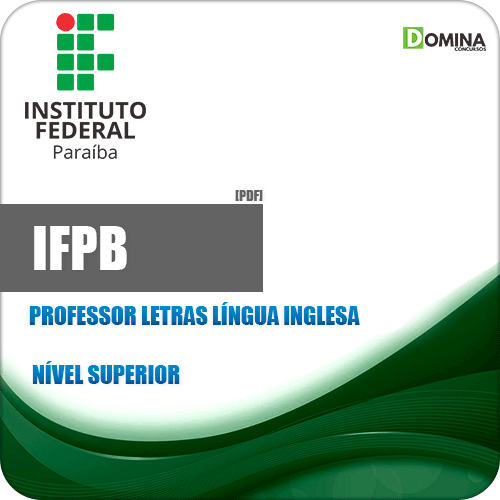 Apostila Concurso IFPB 2019 Professor Letras Língua Inglesa