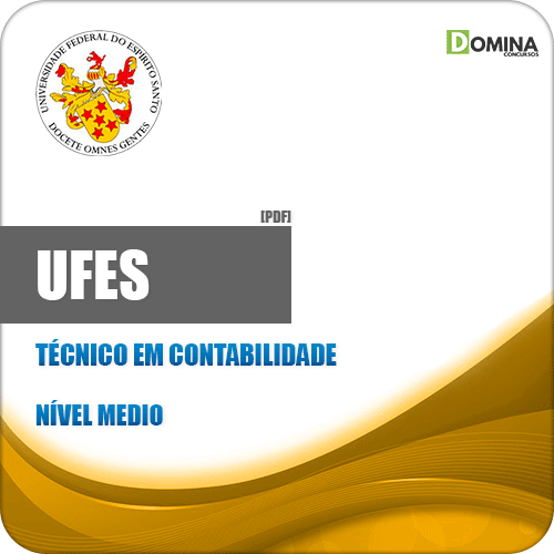 Apostila Concurso UFES 2019 Técnico em Contabilidade