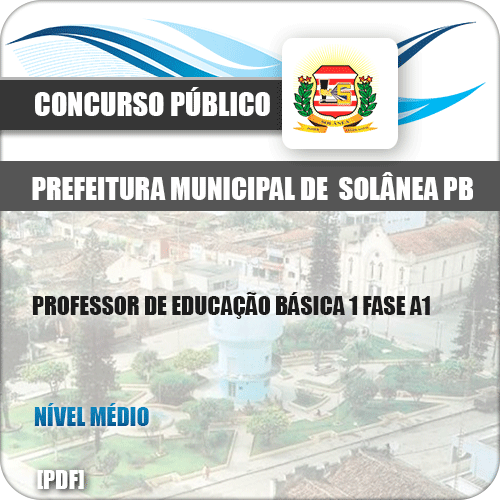 Apostila Pref Solânea PB 2019 Prof Ed Básica 1 Fase A1