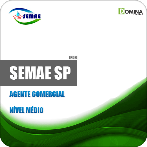 Apostila SEMAE de Piracicaba SP 2019 Agente Comercial