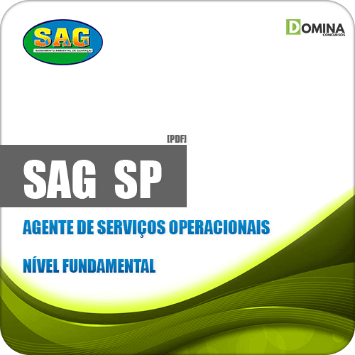 Apostila SAG em Guaraçaí SP 2019 Agente de Serviços Operacionais