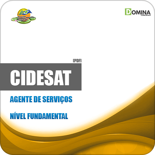 Apostila Seletivo CIDESAT MT 2019 Agente de Serviços