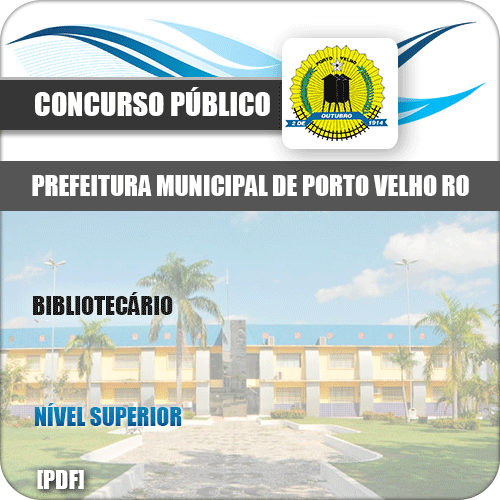 Apostila Concurso Pref Porto Velho RO 2019 Bibliotecário