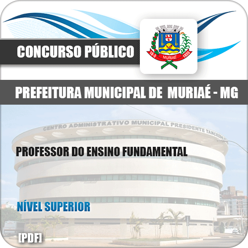 Apostila Pref Muriaé MG 2019 Professor Ensino Fundamental