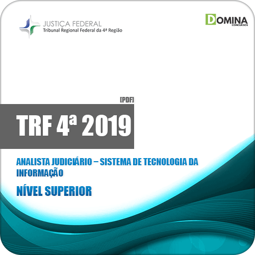 Apostila TRF 4ª Região 2019 Analista Judiciário Sistema de TI