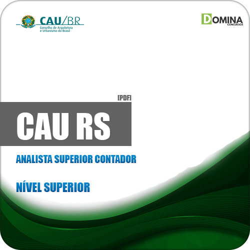 Apostila Concurso CAU RS 2019 Analista Superior Contador