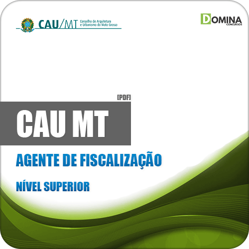 Apostila Concurso CAU MT 2019 Agente de Fiscalização