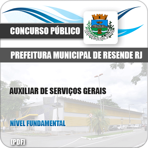 Apostila Concurso Pref Resende 2019 Auxiliar de Serviços Gerais