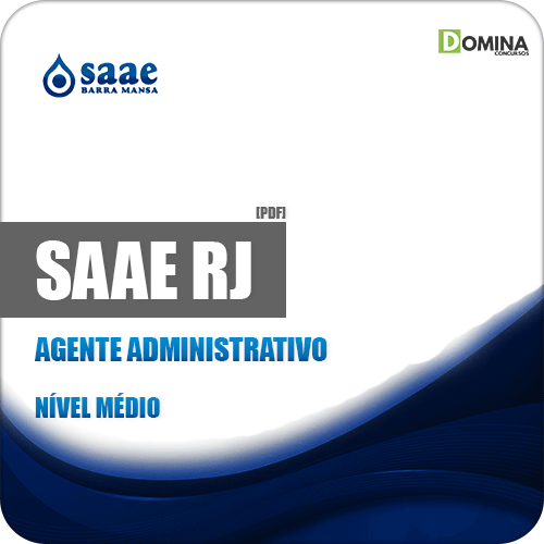 Apostila SAAE de Barra Mansa RJ 2019 Agente Administrativo