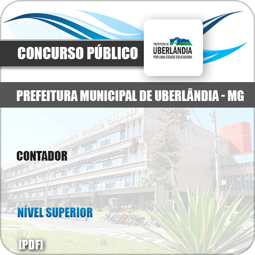 Apostila Concurso Pref Uberlândia MG 2019 Contador