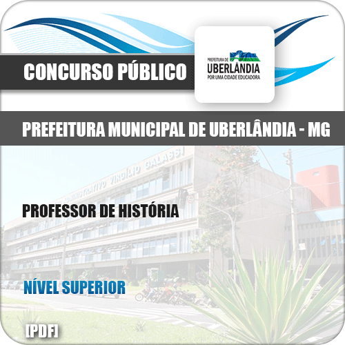 Apostila Concurso Pref Uberlândia MG 2019 Professor de História