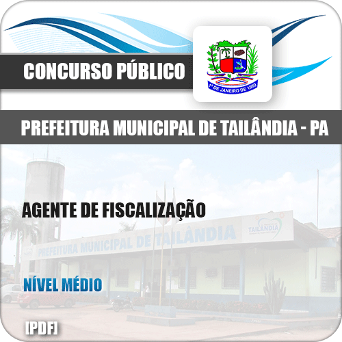 Apostila Concurso Pref Tailândia PA 2019 Agente de Fiscalização