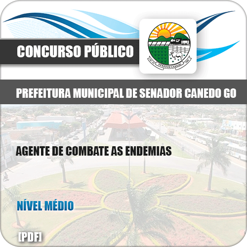 Apostila Pref Senador Canedo GO 2019 Agente Combate Endemias