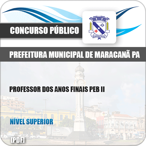 Apostila Concurso Pref Maracanã PA 2019 Professor Anos Finais